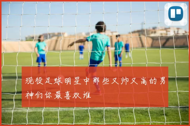 现役足球明星中那些又帅又高的男神们你最喜欢谁