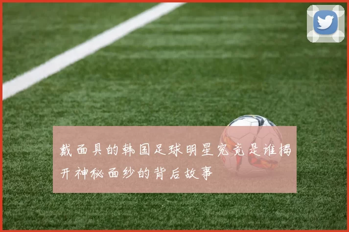 戴面具的韩国足球明星究竟是谁揭开神秘面纱的背后故事