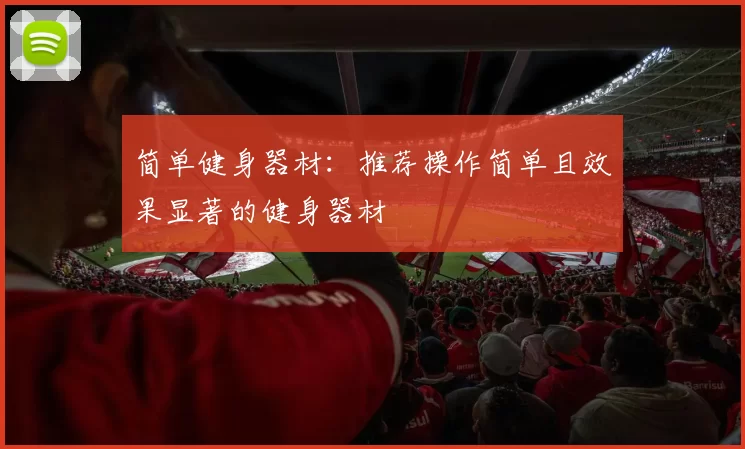 简单健身器材：推荐操作简单且效果显著的健身器材