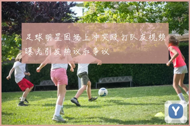 足球明星因场上冲突殴打队友视频曝光引发热议和争议